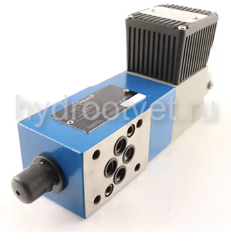 ZDBEE6VP2-1X/315G24K31M - Пропорциональный предохранительный клапан Ду6 (расход до 30 л/мин), давление регулировки до 315 бар, встроенные усилитель = есть, монтаж - модульный