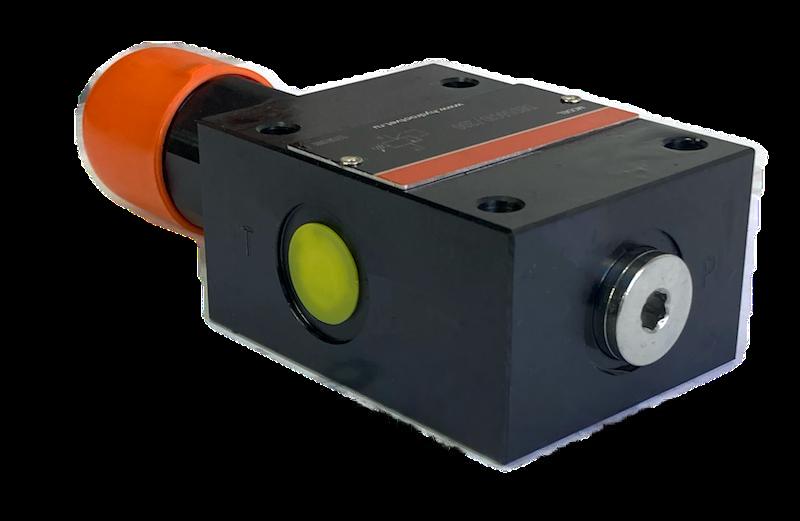 DBDS6G1X/400 - Предохранительный клапан прямого управления Ду6, давление регулировки до 400 бар, тип монтажа - резьбовой, элемент регулировки S = винт