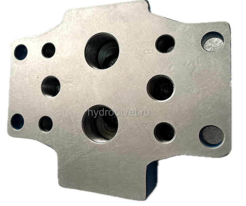 G413/01 - Стальная плита для монтажа клапанов типоразмера Ду25, стандарт ISO 5781