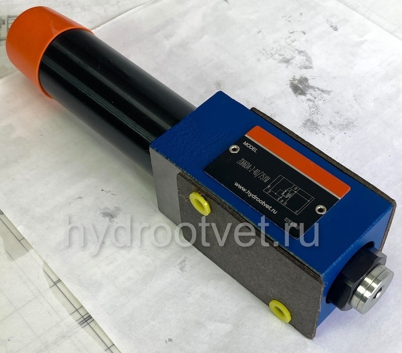 ZDR6DB2-4X/25YM - Редукционный клапан Ду 6 трехлинейный модульного монтажа с давлением регулировки до 25 бар, регулирует в канале B, обратный клапан - М = нет