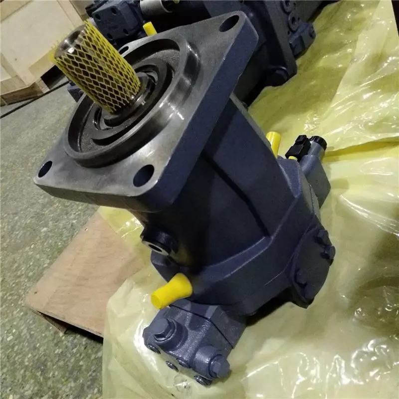 A6VM28HD1/63W-VZB020B - Гидромотор аксиально-поршневой регулируемый с наклонным блоком рабочий объем 28 см3, HD = гидравлическое управление по давлению, номинальное давление 400 бар