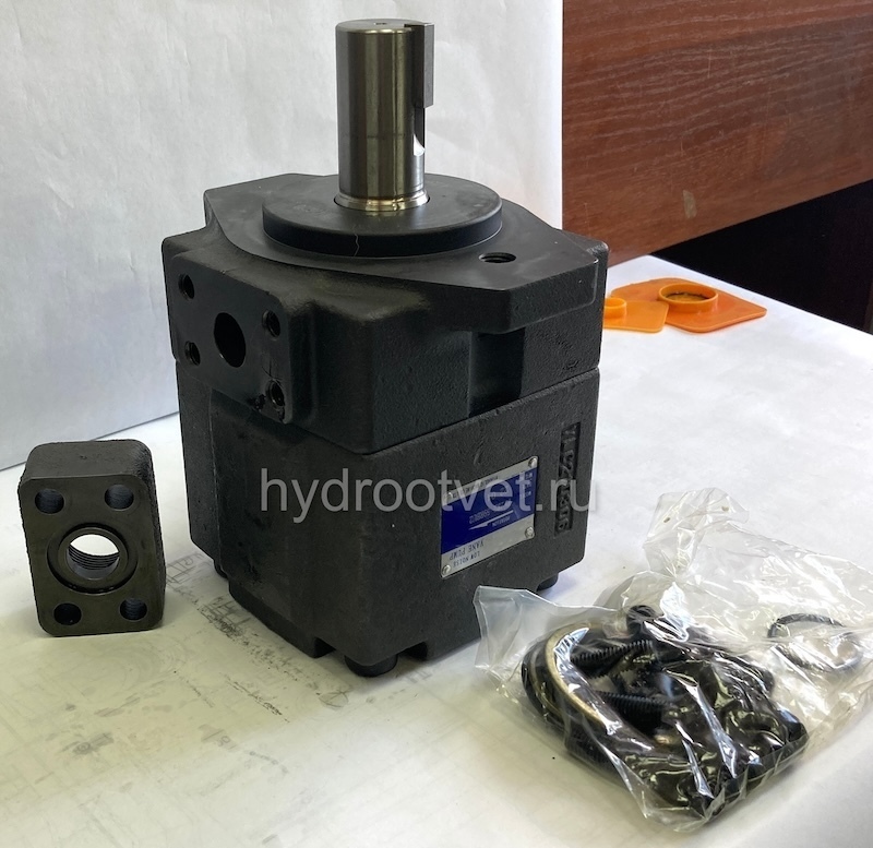 PV2R2-85RBU2 - Пластинчатый нерегулируемый насос с рабочим объемом 82,7 см3, взаимозаменяем с насосом НПл 80/16