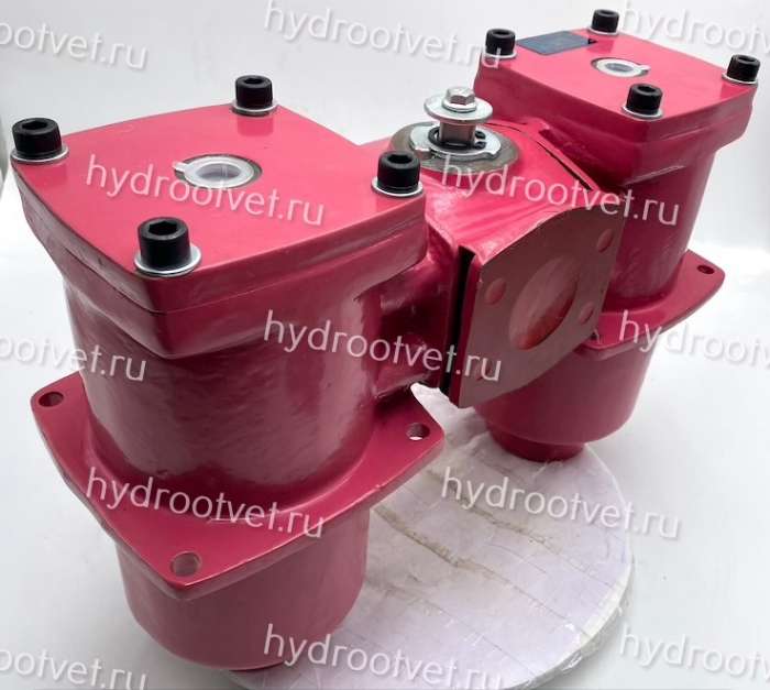 WKRFBN/HC950DO10C1.X - Сливной фильтр гидравлический одинарный модели RF тонкость фильтрации 10 мкм, типоразмер 950, вид присоединения: фланец SAE 3''1/2 (DN90), материал корпуса - чугун, рабочее давление до 25 бар, электрический индикатор загрязнения