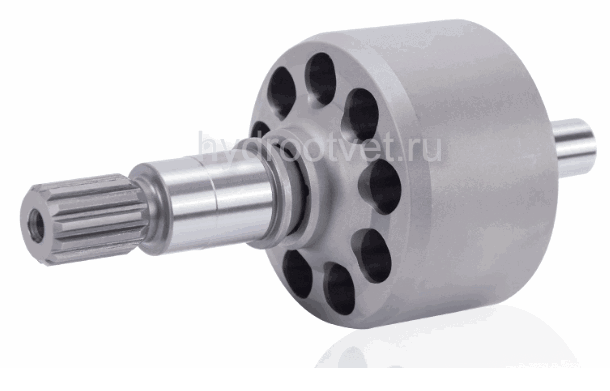 A10VNO85 DRIVE SHAFT - Вал T15x25, T20x31,6, T15x24,7, L=241,5 мм для насоса Rexroth A10VNO85 cерии 53