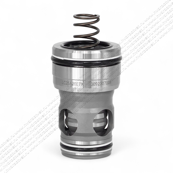 LC25A20E7X/ - Логический клапан (патрон) Ду25, соотношение площадей A = 2:1 (кольцо = 50%), давление открытия 2 бар, E = без демпфера, уплотнение NBR