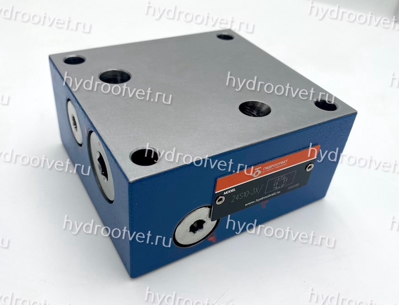 Z4S10-3X/ - Выпрямительная плита-проставка Ду10 (схема Греца) для регуляторов расхода