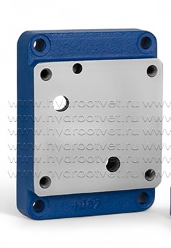 G279/01 - Стальная плита для монтажа регуляторов расхода типоразмера Ду10 (2FRM10), стандарт ISO 6263