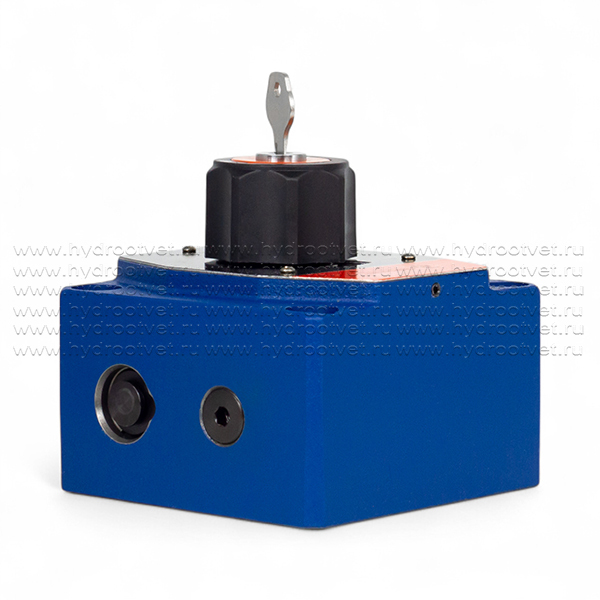 2FRM16-2X/160L - Регулятор расхода Ду16 для монтажа на плиту, номинальный расход 160 л/мин, регулировка компенсатора - нет