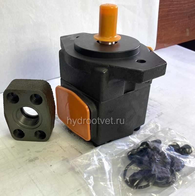 PV2R1-19RBU - Пластинчатый нерегулируемый насос с рабочим объемом 19,4 см3, взаимозаменяем с насосом НПл 20/16