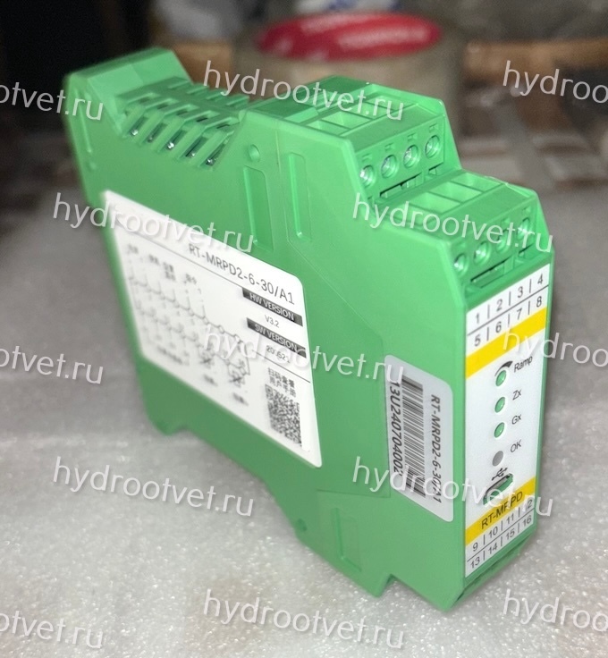 RT-MRPD2-6-30/A1 - Электронный усилитель внешний для управления клапаном - пропорциональный гидрораспределитель 4WRE6, сигнал ±10В