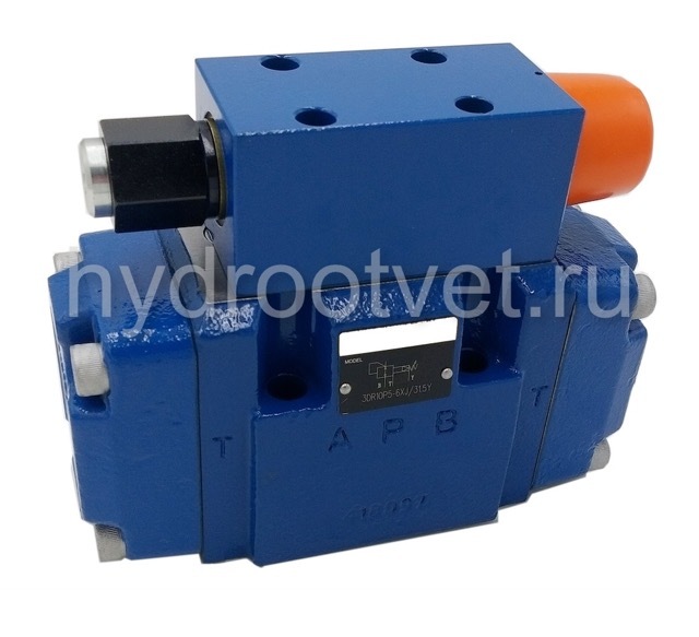 3DR10P5-6X/315Y/00M - Редукционный клапан непрямого действия трехлинейный Ду10 с давлением регулировки до 315 бар, ISO 4401-05 (CETOP05)