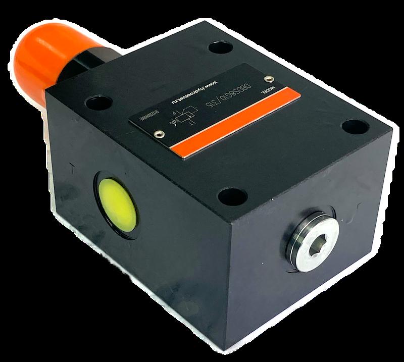 DBDS8G1X/315 - Предохранительный клапан прямого управления Ду8, давление регулировки до 315 бар, тип монтажа - резьбовой, элемент регулировки S = винт