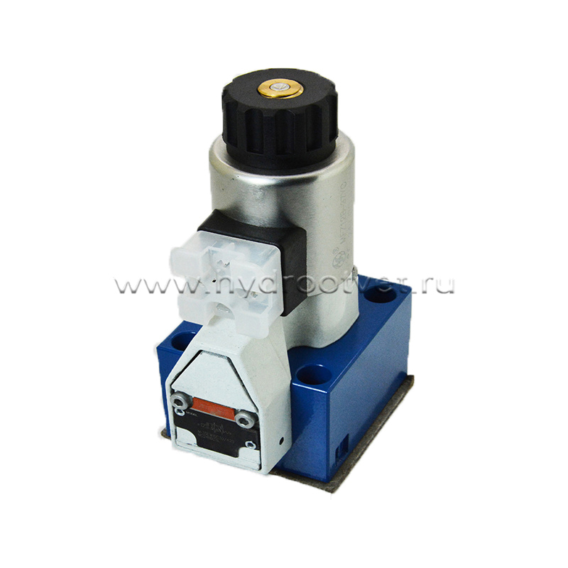 M-3SEW10U1X/420MG24N9K4 - Гидрораспределитель седельного типа Ду 10 с электроуправлением на 420 бар, схема U