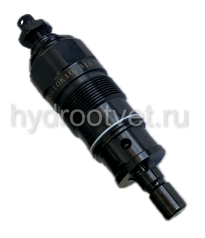 DBDS10K1X/25 - Предохранительный клапан прямого управления Ду10, давление регулировки до 25 бар, тип монтажа - встраиваемый, элемент регулировки S = винт