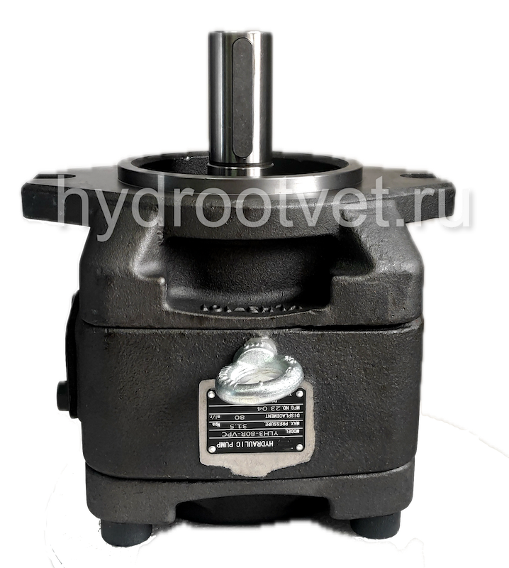 YLH3-80R-PC-10 - Шестеренный насос внутреннего зацепления с рабочим объемом 80 см3, аналог насоса PGH5-3X/080RE11VU2