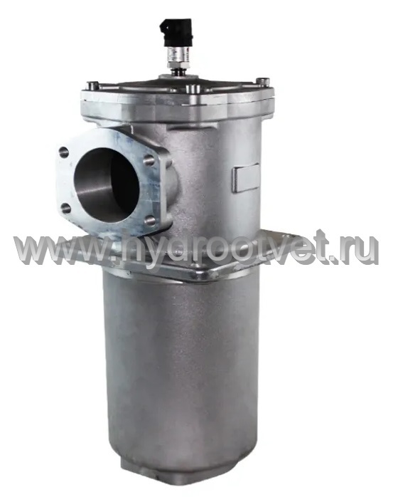 WKRFBN/HC110DC10C1.X AL - Сливной фильтр гидравлический одинарный модели RF с алюминиевым корпусом тонкость фильтрации 10 мкм, типоразмер 110, вид присоединения: резьба G3/4, материал корпуса - алюминий, рабочее давление до 25 бар, электрический индикатор