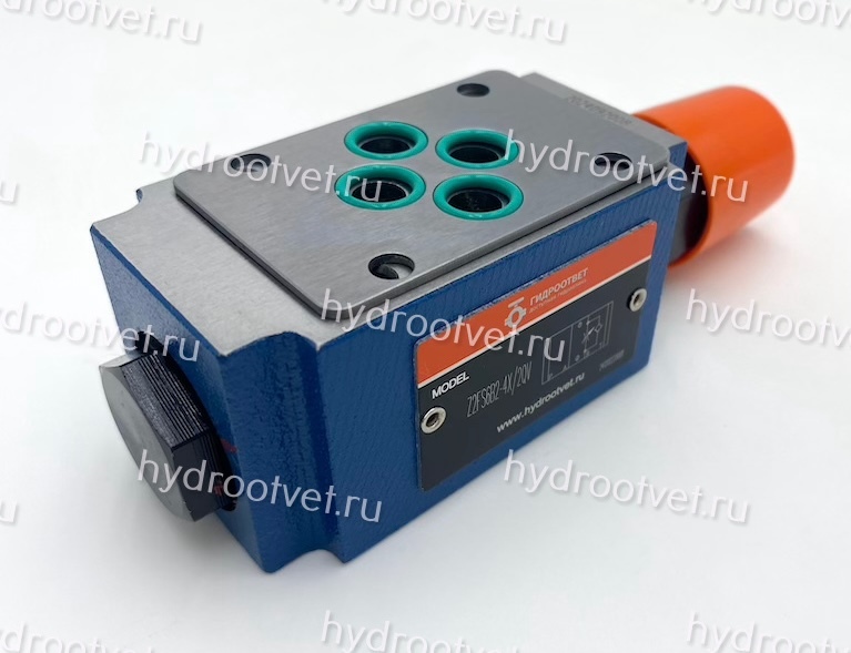 Z2FS6B2-4X/2QV - Дроссель Ду 6 модульного монтажа, в канале B, настройка 2Q = Стандартная