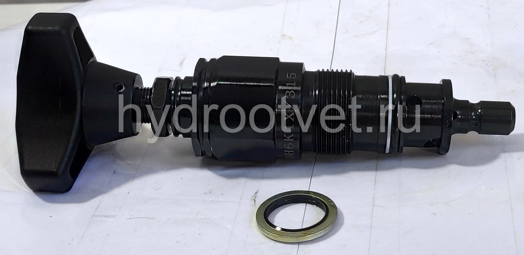 DBDA6K1X/100 - Предохранительный клапан прямого управления Ду6, давление регулировки до 100 бар, тип монтажа - встраиваемый, элемент регулировки A = рукоятка с ключом