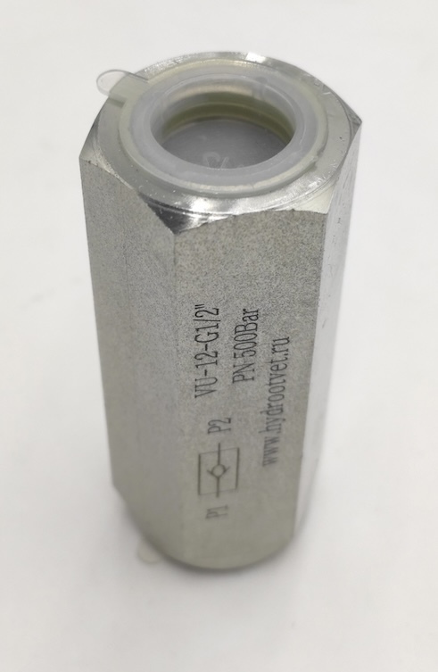 VU-12-G1/2 - Обратный клапан на высокое давление, резьба G1/2"