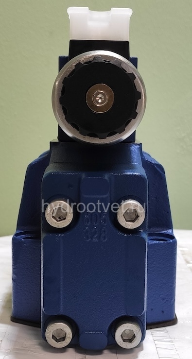 4WEH16H7X/6EG24N9K4 - Гидрораспределитель с электроуправлением Ду16 схема H (14), напряжение G24, каналы управления X и Y - внешние