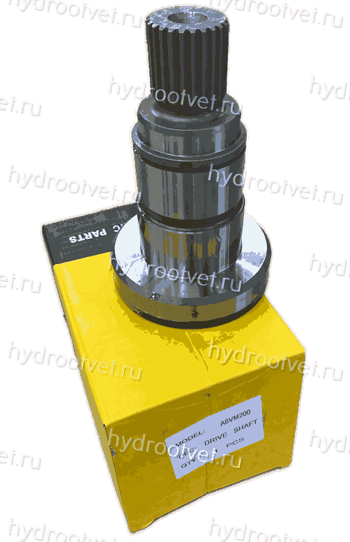 A6VM107 DRIVE SHAFT 18T L=176MM - Приводной вал 18T L=176мм