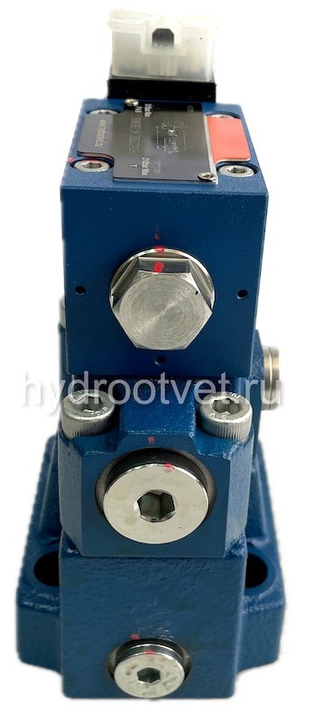 DBW10B2-5X/200CG24N9K4 - Предохранительный клапан Ду10 с давлением настройки до 200 бар, управление - X и Y - внутренние с разгрузкой B = открыт с электроуправлением G24