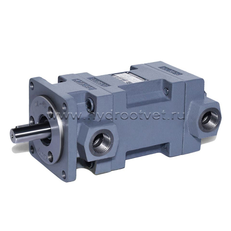 YB1-25/25U - Пластинчатый нерегулируемый сдвоенный насос с рабочим объемом 25+25 см3, взаимозаменяем с насосом НПл 25-25/6.3