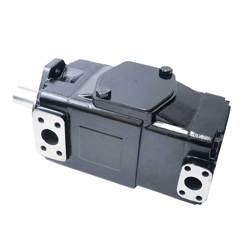 T67EC072B143R00A100 - Пластинчатый нерегулируемый двухпоточный насос серии T67EC с рабочим объемом 227,1+46 см3