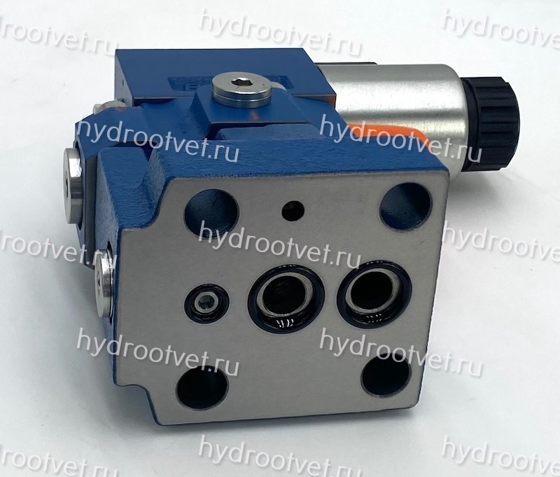 DBW10B2-5X/100CG24N9K4 - Предохранительный клапан Ду10 с давлением настройки до 100 бар, управление - X и Y - внутренние с разгрузкой B = открыт с электроуправлением G24