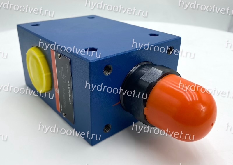 DBDS20G1X/400 - Предохранительный клапан прямого управления Ду20, давление регулировки до 400 бар, тип монтажа - резьбовой, элемент регулировки S = винт