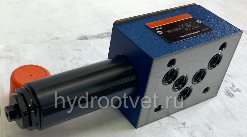 ZDR10DP2-5X/75YM - Редукционный клапан Ду 10 трехлинейный модульного монтажа с давлением регулировки до 75 бар, в канале P, обратный клапан - М = нет