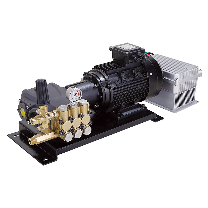 GPW-2821-3KW - Мотор-насосная группа для воды, на раме, давление 30 бар, 50 л/мин, 3 кВт, 380В/50Гц, корпус насоса из бронзы