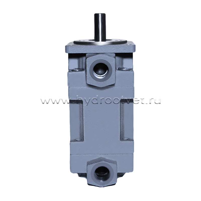 YB1-25/25U - Пластинчатый нерегулируемый сдвоенный насос с рабочим объемом 25+25 см3, взаимозаменяем с насосом НПл 25-25/6.3
