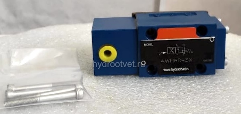 4WH6D5X - Гидрораспределитель с гидравлическим управлением