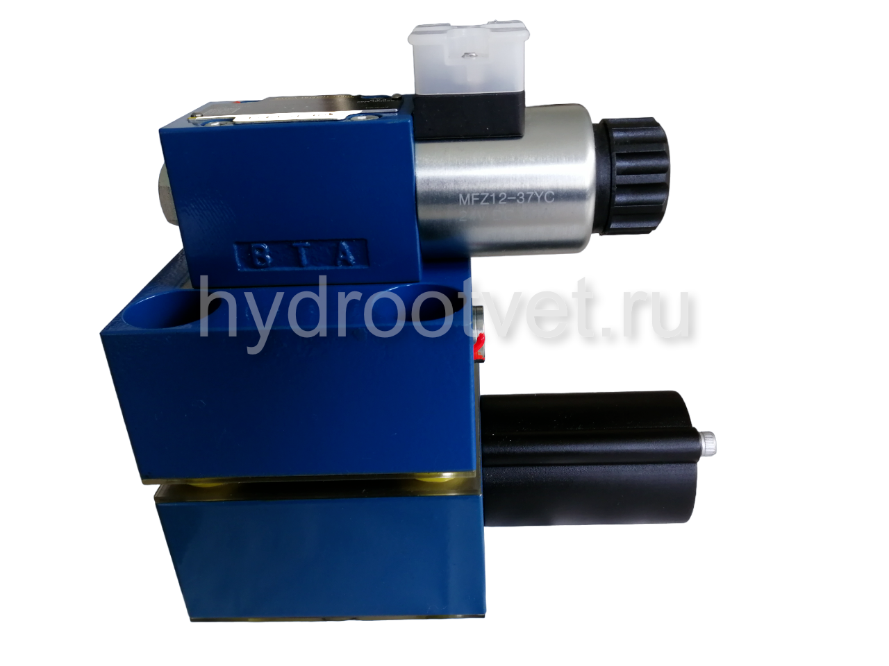 LFA32EWA-7X/CA20DQMG24 - Логический клапан с крышкой, типоразмер Ду32 функционал - EWA = крышка с электрическим контролем закрытого положения под установку золотникового или седельного распределителя, уплотнение NBR