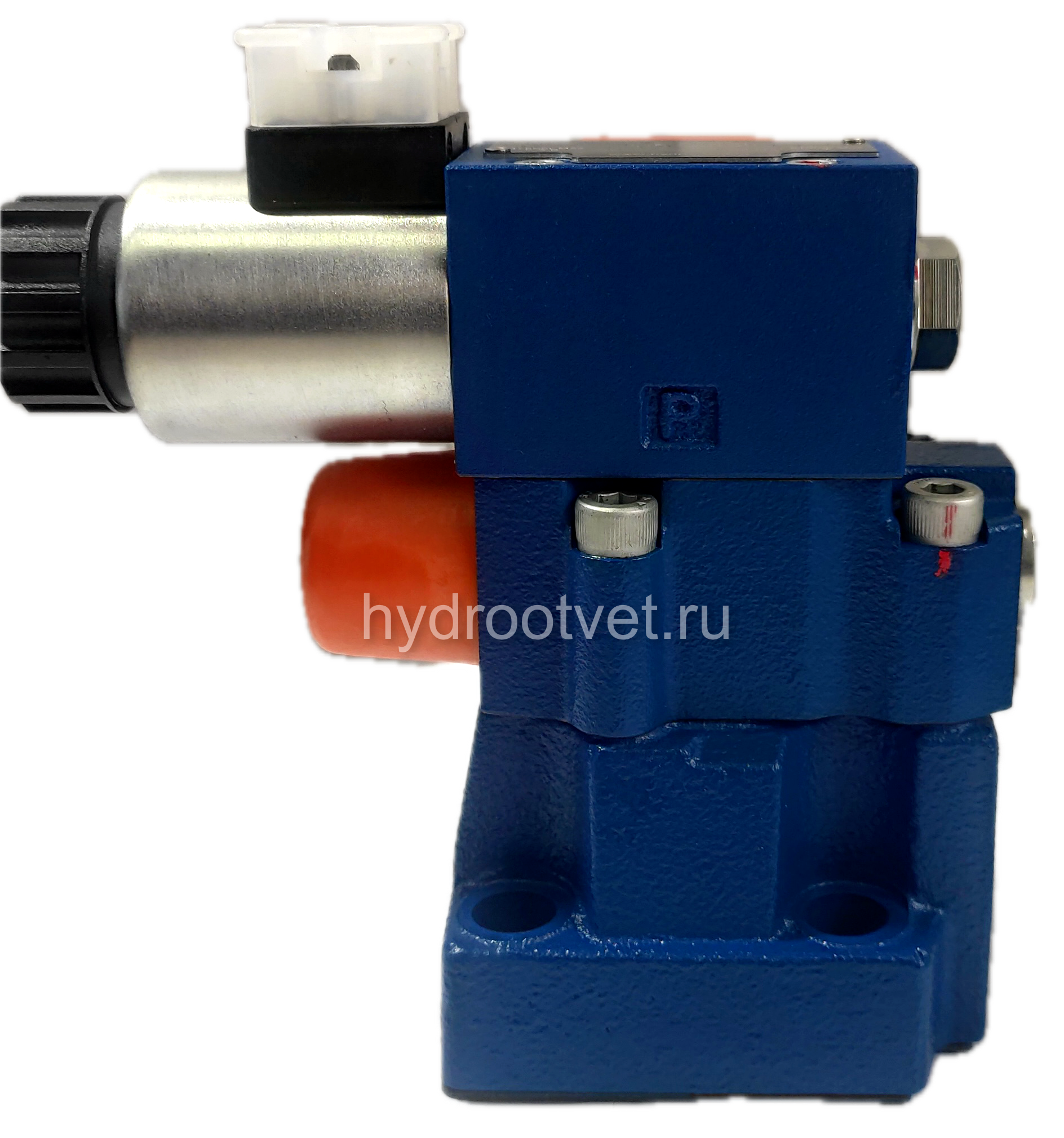 DBW10B2-5X/315XCG24N9K4 - Предохранительный клапан Ду10 с давлением настройки до 315 бар, управление - X - внешний с разгрузкой B = открыт с электроуправлением G24