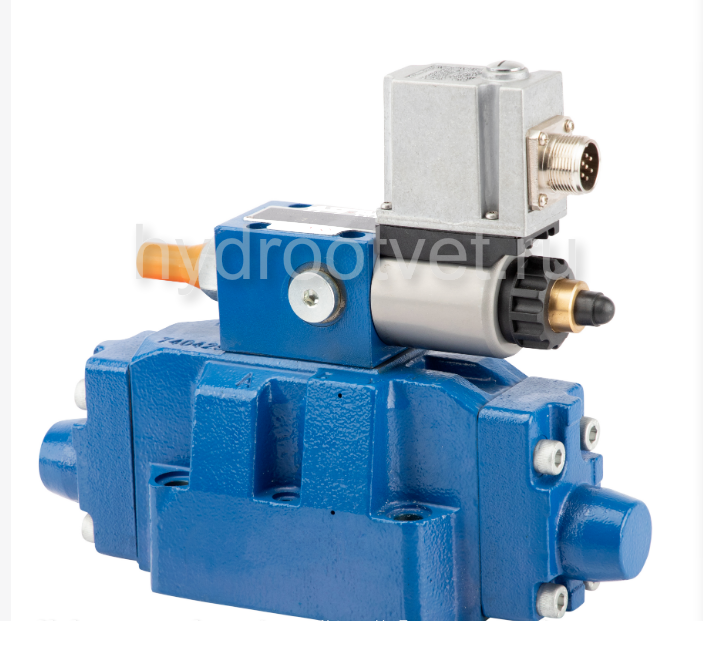 3DREME10P-6X/100YG24K31/A1V - Пропорциональный трехлинейный редукционный клапан со встроенным усилителем (OBE) и предохранительным клапаном, Ду10, давление регулировки до 100 бар, уплотнение V = FKM, сигнал управления A1 = 0–10 В