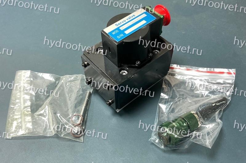 MOOG 631/G631 аналог - SFL218A - Сервоклапан Ду10 двухкаскадный типа сопло-заслонка с L = обратная связь по усилию, притычная поверхность по ISO 4401-05 (аналог Rexroth 4WS2EM10)