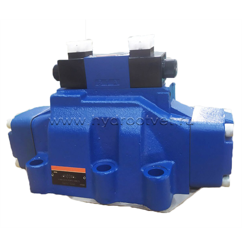 4WEH32E6X/6EW110N9ETK4/B10 - Гидрораспределитель с электроуправлением Ду32 схема E (44), напряжение W110, каналы управления ET - X и Y - внутренние