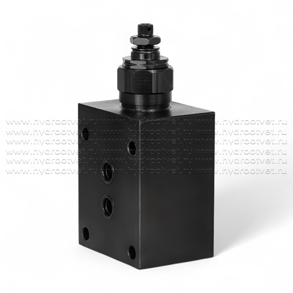 DBDS10P1X/200 - Предохранительный клапан прямого управления Ду10, давление регулировки до 200 бар, тип монтажа - на плиту, элемент регулировки S = винт