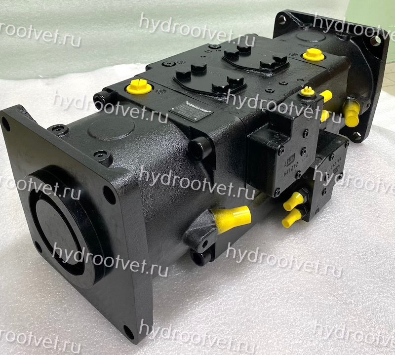 A20VLO190DRS/10R-NZD24N00 - Насос для БЕЛАЗа - насос аксиально-поршневой сдвоенный нереверсивный регулируемый с наклонной шайбой для незамкнутой гидросистемы, рабочий объем 190+190 см3, DRS = регулятор давления с LS управлением, номинальное давление 350 б
