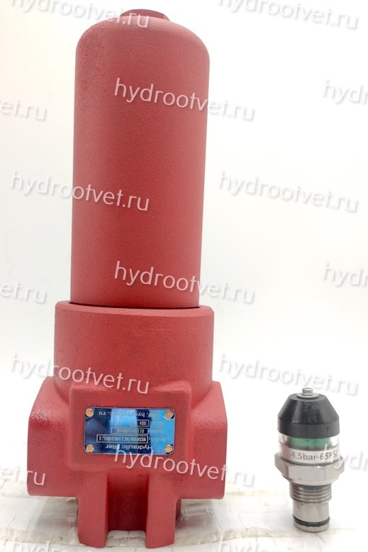 WKDFAFEBN/HC990QE10B1.X - Напорный фильтр гидравлический одинарный модели DF AFE тонкость фильтрации 10 мкм, типоразмер 990, вид присоединения: фланец Расстояние между крепежными отверстиями: 95х58, материал корпуса - чугун, рабочее давление до 315 бар, в