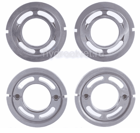 A4VG125 VALVE PLATE R 4 HOLES - Распределитель правый с 4-мя отверстиям (d117x54 h14,2 мм) для насоса A4VG125