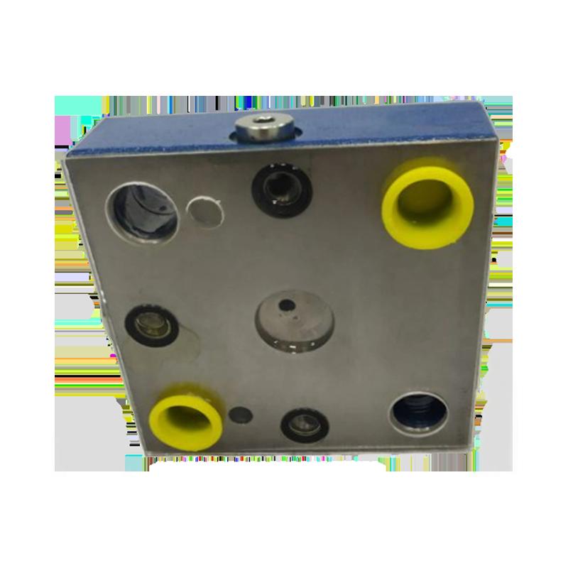 LFA50DRW2-7X/210 - Крышка для логического клапана, типоразмер Ду50 функционал - DRW2 = крышка с редукционным клапаном с ручной настройкой с функцией запирания, под установку распределителя Ду6, три выхода Z2, X и Y, элемент регулировки - винт под шестигра