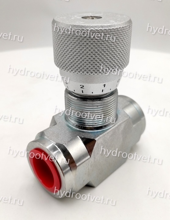 STB-G3/8-11-1 - Дроссель трубного монтажа c рукояткой, G3/8, без обратного клапана