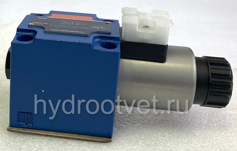 M-3SED10UK1X/350CG24N9K4 - Гидрораспределитель седельного типа Ду 10 с электроуправлением (на 350 бар), схема UK, уплотнение NBR