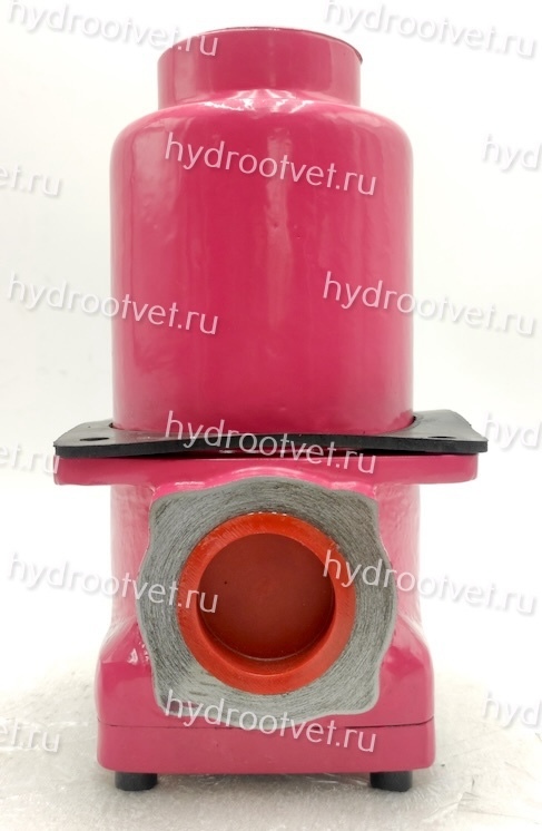 WKRFBN/HC1300DP10C1.X - Сливной фильтр гидравлический одинарный модели RF тонкость фильтрации 10 мкм, типоразмер 1300, вид присоединения: фланец SAE 4'' (DN100), материал корпуса - чугун, рабочее давление до 25 бар, электрический индикатор загрязнения