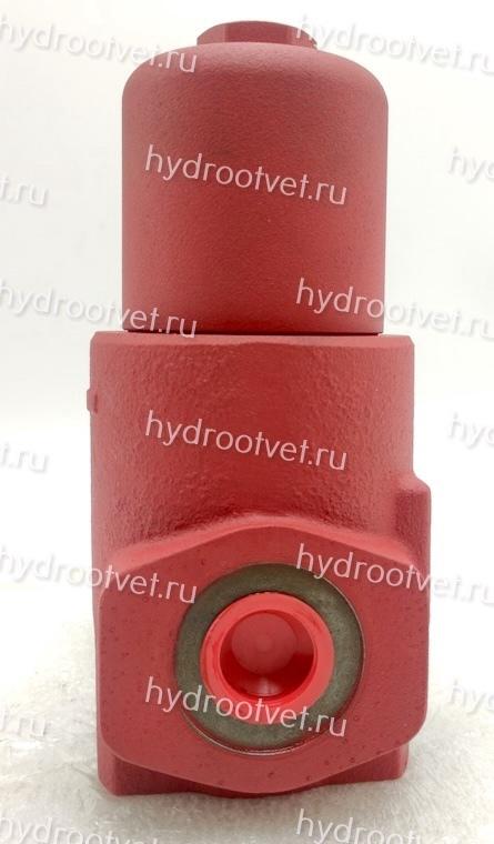 WKDFBN/HC330G10D1.1/-L24 - Напорный фильтр гидравлический одинарный модели DF тонкость фильтрации 10 мкм, типоразмер 330, вид присоединения: резьба G11/2, материал корпуса - чугун, рабочее давление до 420 бар, визуально-электрический (лампа с напряжением