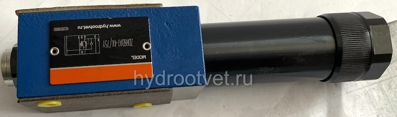 ZDR6DP1-4X/210YM - Редукционный клапан Ду 6 трехлинейный модульного монтажа с давлением регулировки до 210 бар, регулирует в канале P, обратный клапан - М = нет