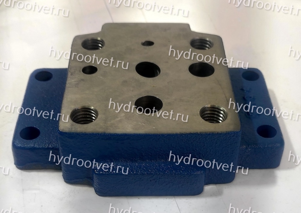 G546/01 - Стальная плита для монтажа клапанов типоразмера Ду10, стандарт ISO 6264